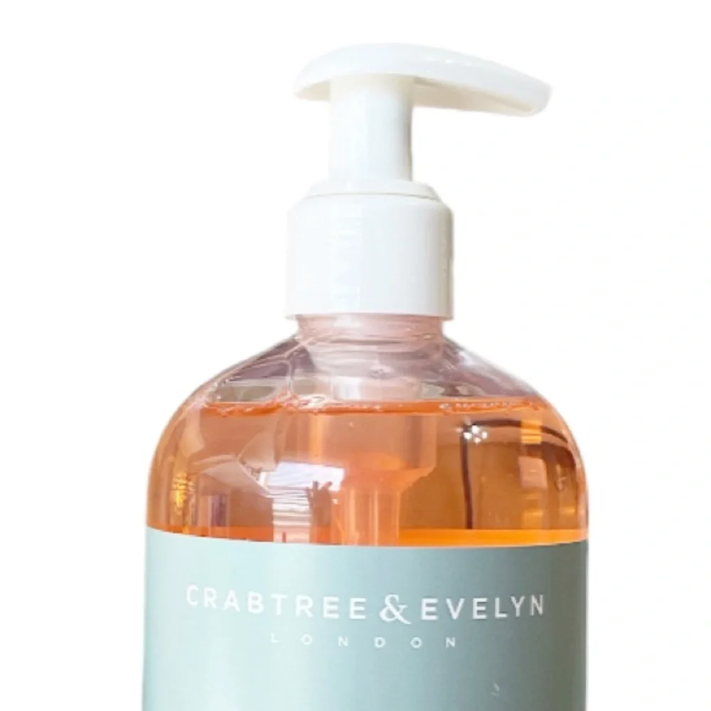 NEW! Crabtree & Evelyn PEAR & PINK MAGNOLIA Uplifting Hand Wash 🍐🌸🍐